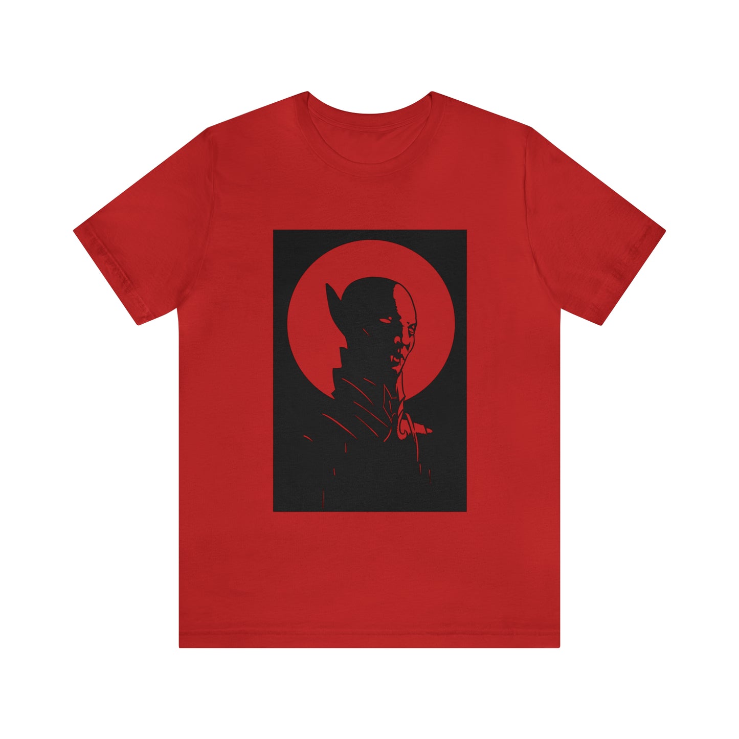 SHIVER Unisex Red Vampire Faine T-shirt