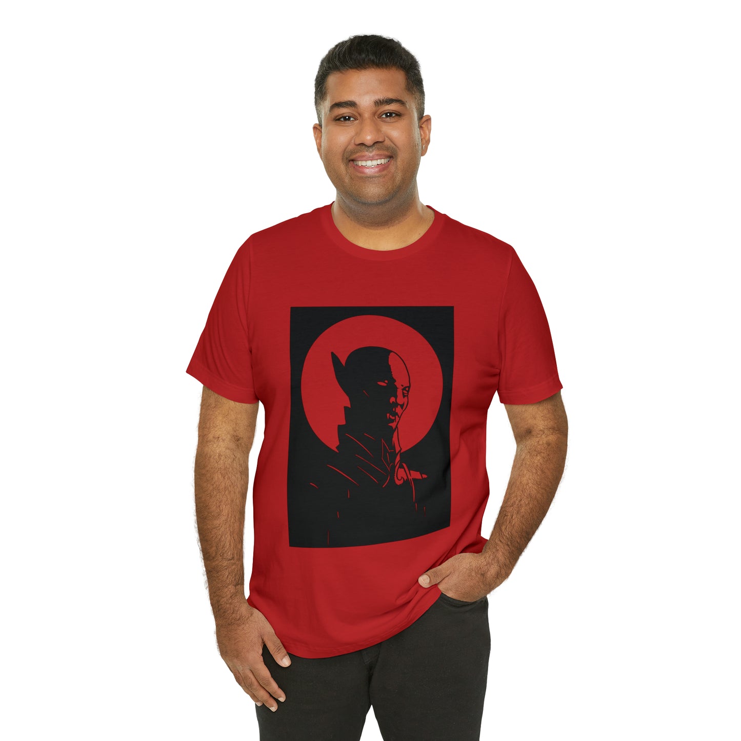 SHIVER Unisex Red Vampire Faine T-shirt