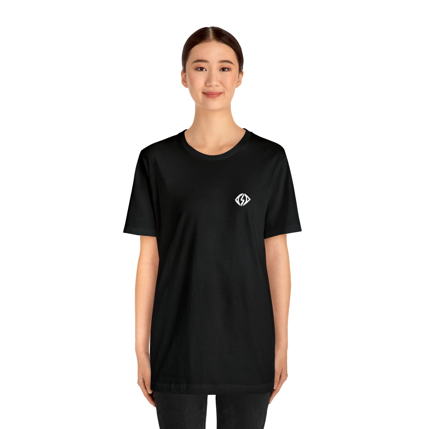 SHIVER Unisex Black Evil Eye T-shirt