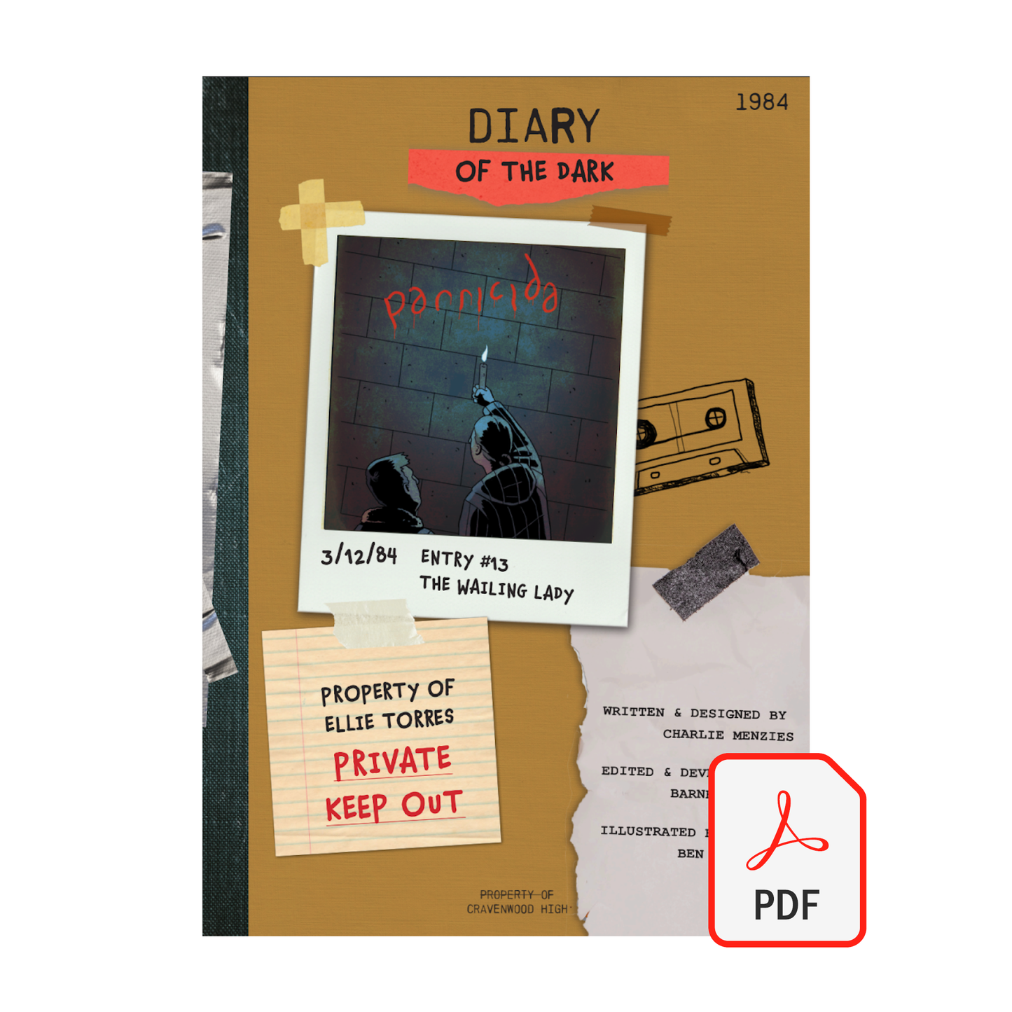 Diary in the Dark: The Wailing Lady Story Pack