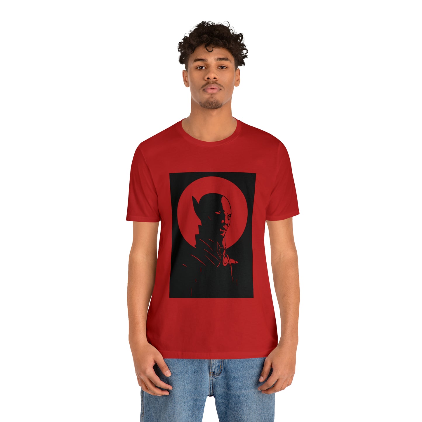SHIVER Unisex Red Vampire Faine T-shirt