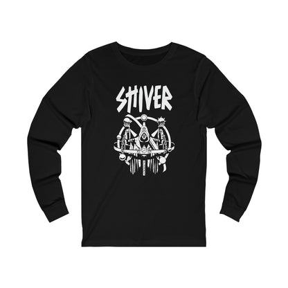 SHIVER Unisex Black Doom Messiah Long Sleeved T-Shirt