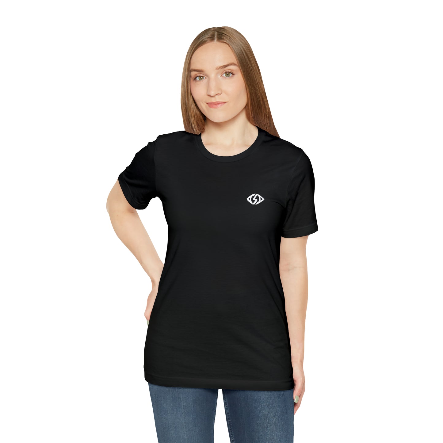 SHIVER Unisex Black Evil Eye T-shirt