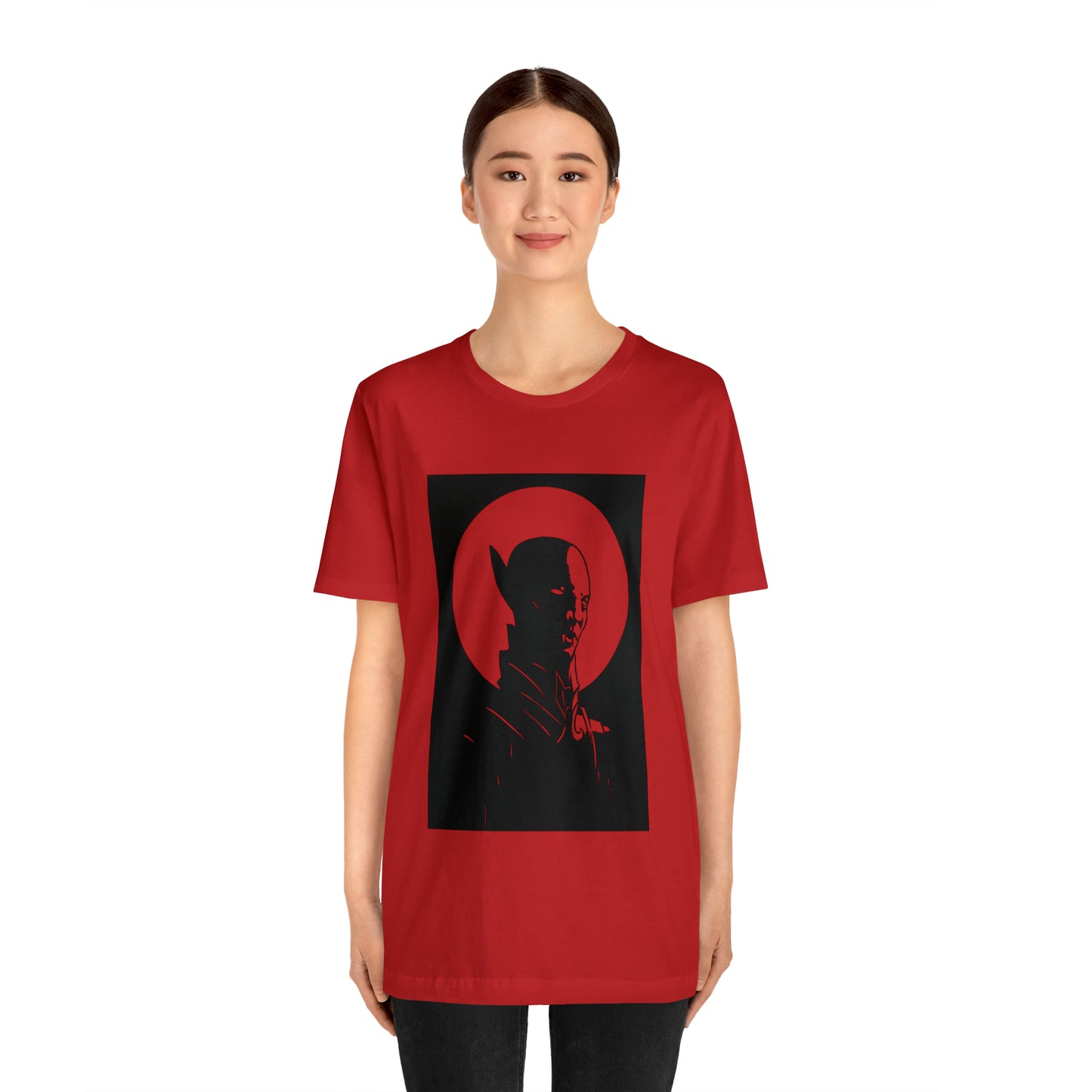 SHIVER Unisex Red Vampire Faine T-shirt