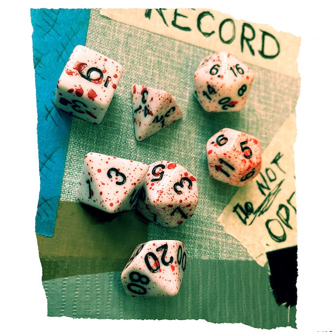 Don't Play This Game - Cursed Dice Set