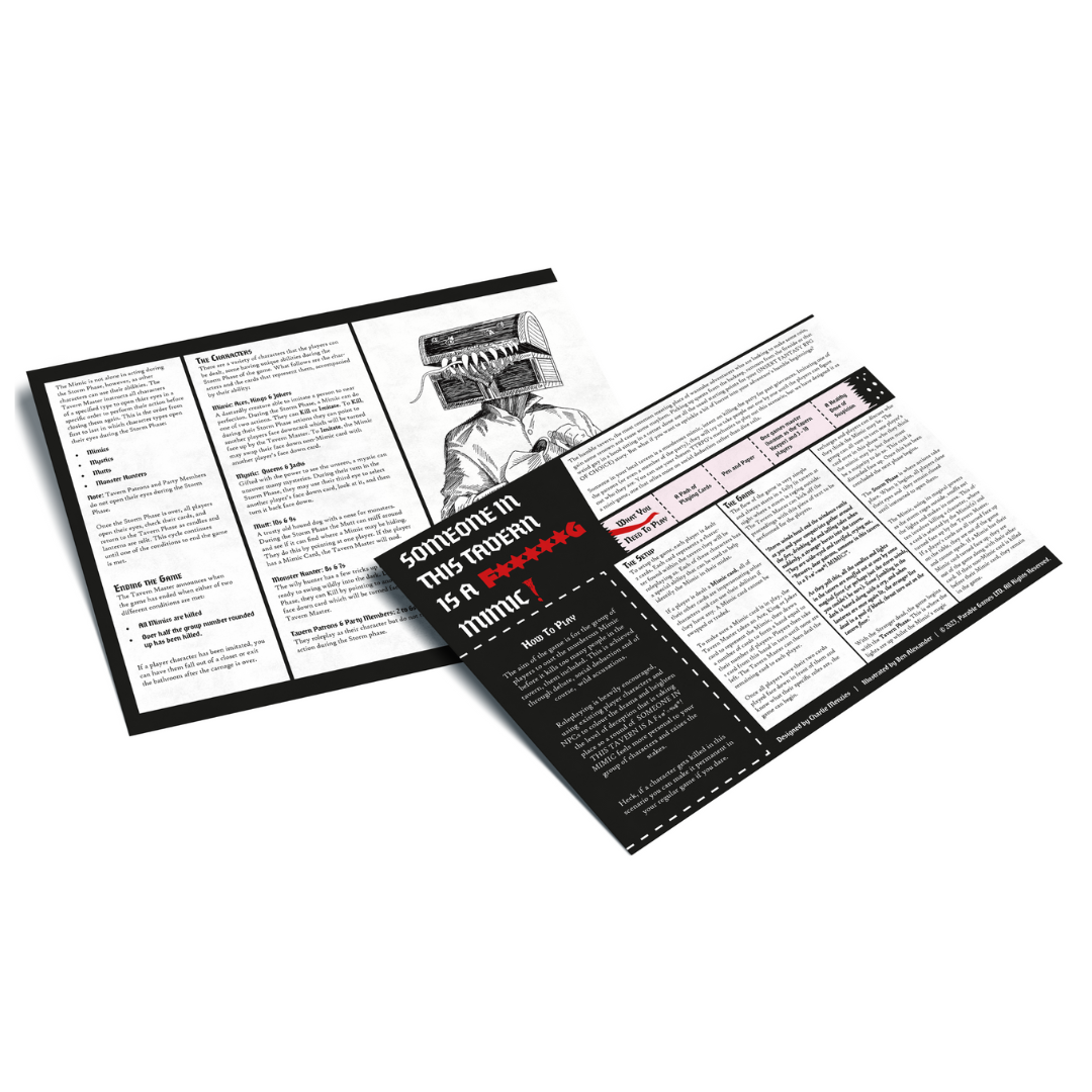 Someone In This Tavern Is a F*****G MIMIC!